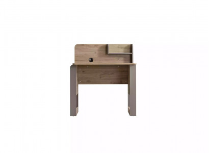 Garnitur Schreibtisch Holz Tisch Regal Braun Kinderzimmer Arbeitstisch